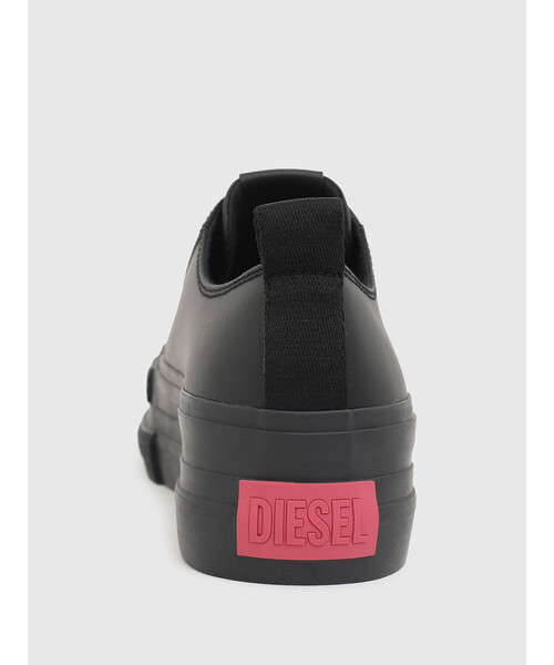 DIESEL（ディーゼル）の「レディース Wソール レザー スニーカー（スニーカー・レディース・ホワイト/ブラック・38/37/36/39/35）」の5枚目の写真