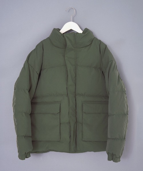 Revo.(レボ)の「Revo. DACRON 機能中綿 ショート丈 スタンドカラーブルゾン 21AW(ダウンジャケット/コート・メンズ・ブラック/ベージュ/オリーブ・1/2)」の3枚目の写真