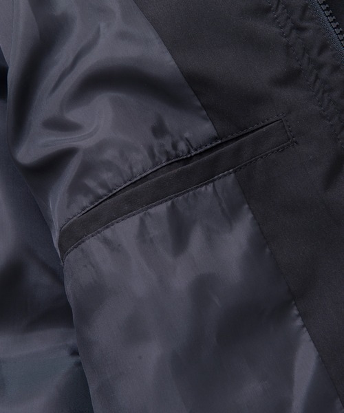 Revo.(レボ)の「Revo. DACRON 機能中綿 ショート丈 スタンドカラーブルゾン 21AW(ダウンジャケット/コート・メンズ・ブラック/ベージュ/オリーブ・1/2)」の11枚目の写真