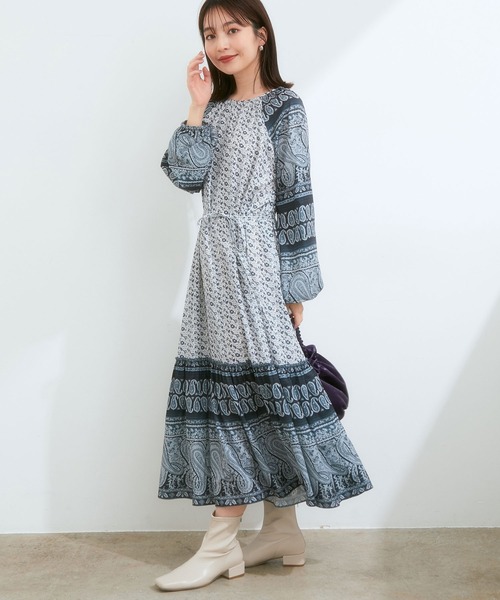 Juze(ジュゼ)の「足にフィット!ローヒールショートブーツ(ブーツ・レディース・ブラック/ベージュ/オフホワイト・S/M/LL/L)」の8枚目の写真