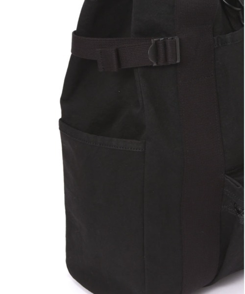 MARGARET HOWELL（マーガレットハウエル）の「WASHED DRY COTTON TWILL（バックパック/リュック・メンズ・ブラック・FREE）」の5枚目の写真
