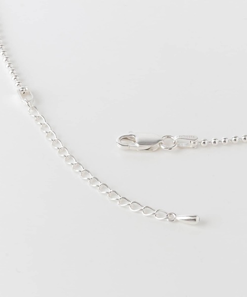 URBAN RESEARCH DOORS(アーバンリサーチドアーズ)の「SILVER925ボールチェーンロングネックレス(ネックレス・レディース・ゴールド/シルバー・ONE)」の6枚目の写真