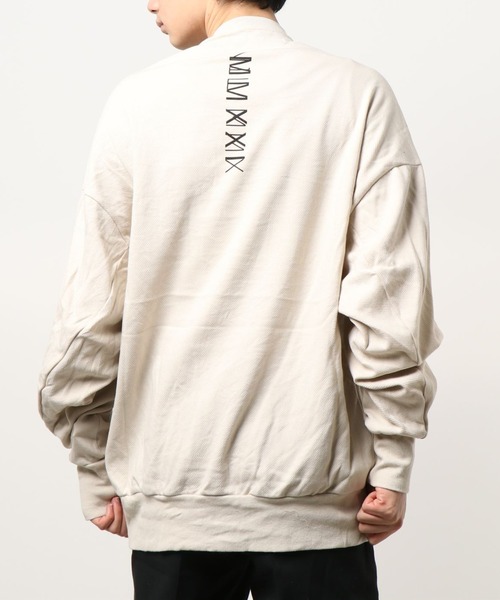 NILoS(ニルズ)の「NILoS/ニルズ/グラフィックプリントスウェット/CutSewn ForMale/740CPM5(スウェット・メンズ・ブラック・1/2)」の12枚目の写真