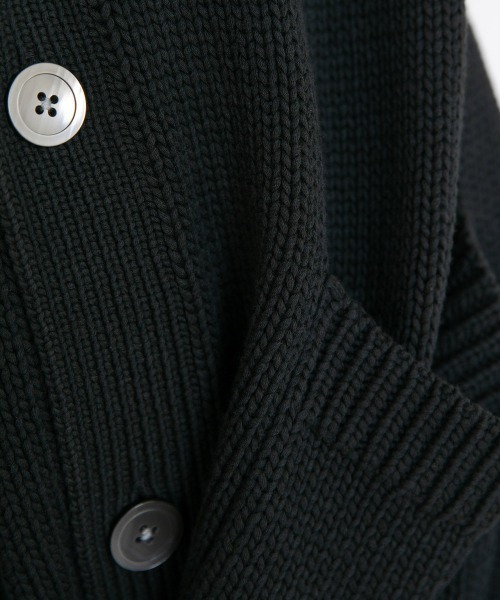 yuw（ユウ）の「UNISEX BIG CARDIGAN　217881（カーディガン/ボレロ・レディース・アイボリー/ブラック/ブルー/ピンク・FREE）」の12枚目の写真