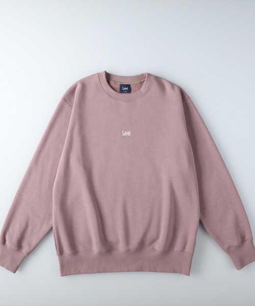 Lee（リー）の「【Lee】裏ボアクルースウェット（スウェット・メンズ・ホワイト/ピンク/グリーン・M/L/XL）」の7枚目の写真