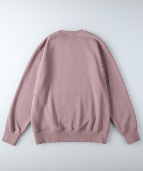 Lee（リー）の「【Lee】裏ボアクルースウェット（スウェット・メンズ・ホワイト/ピンク/グリーン・M/L/XL）」の4枚目の写真