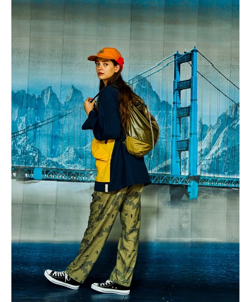 AlexanderLeeChang（アレキサンダーリーチャン）の「AlexanderLeeChang/アレキサンダーリーチャン 5050 POCKETABLE DAYPAC AC052139（バックパック/リュック・メンズ・ネイビー/グレー/ブルー・FREE）」の12枚目の写真