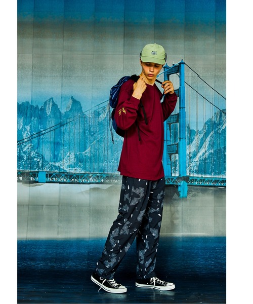 AlexanderLeeChang（アレキサンダーリーチャン）の「AlexanderLeeChang/アレキサンダーリーチャン 5050 POCKETABLE DAYPAC AC052139（バックパック/リュック・メンズ・ネイビー/グレー/ブルー・FREE）」の7枚目の写真