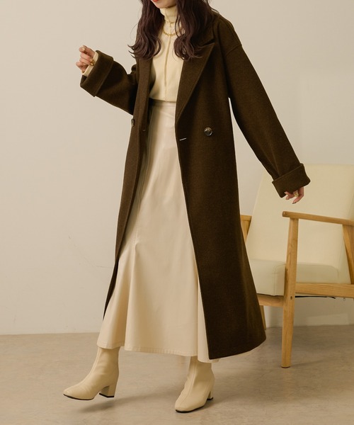 Ambre Neige オーバーコート Ambre Neige（アンブルネージュ）の「オーバーコート／【WEB/EC