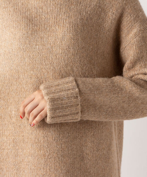 Torrazzo Donna（トラッゾドンナ）の「【TORRAZZO DONNA/ トラッゾドンナ】ニット×チュール2WAYワンピース（ワンピース・レディース・ブラック/ベージュ/オフホワイト・38）」の22枚目の写真