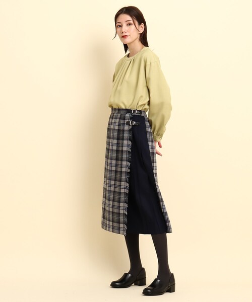 Dessin（デッサン）の「◆HARUTA ヒールローファー（パンプス・レディース・ブラック・40/35）」の2枚目の写真