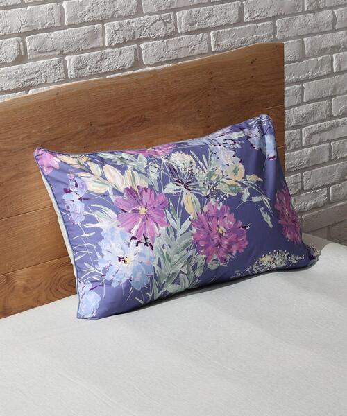 【みも】LAURA ASHLEY ピロケース 50X70cm 綿100% コスモス柄ピローケース（寝具）｜LAURA ASHLEY（ローラアシュレイ）の