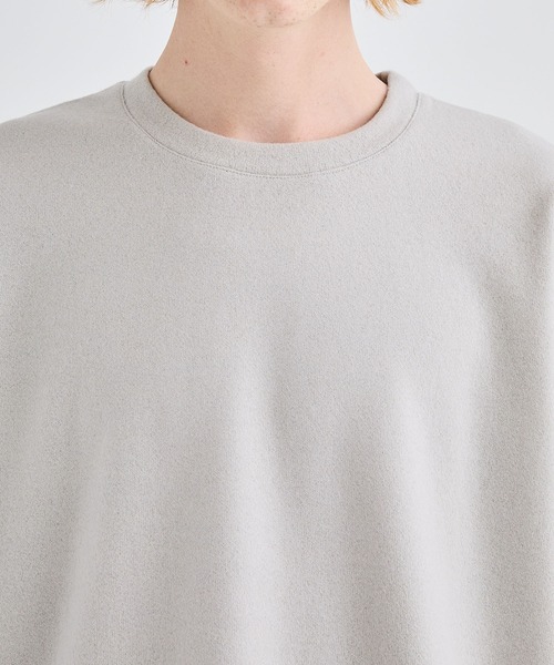 ATTACHMENT（アタッチメント）の「カシミアブレンド クルーネックプルオーバー/CASHMERE BREND CLOTH CREWNECK PULLOVER L/S（スウェット・メンズ・ブラック/ベージュ/オフホワイト・1/2/4/3）」の16枚目の写真