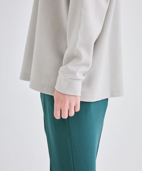 ATTACHMENT（アタッチメント）の「カシミアブレンド クルーネックプルオーバー/CASHMERE BREND CLOTH CREWNECK PULLOVER L/S（スウェット・メンズ・ブラック/ベージュ/オフホワイト・1/2/4/3）」の22枚目の写真