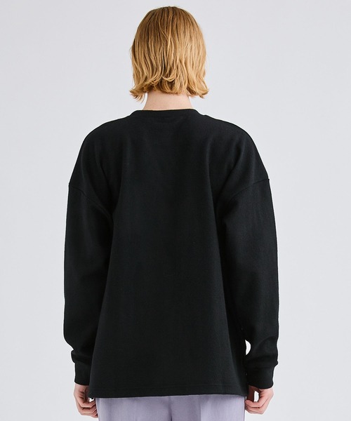 ATTACHMENT（アタッチメント）の「カシミアブレンド クルーネックプルオーバー/CASHMERE BREND CLOTH CREWNECK PULLOVER L/S（スウェット・メンズ・ブラック/ベージュ/オフホワイト・1/2/4/3）」の14枚目の写真