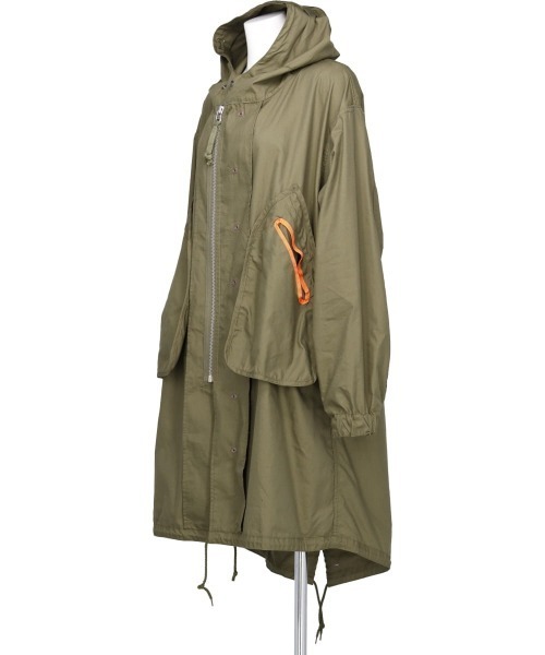 MIDWEST（ミッドウエスト）の「603 MODS COAT（モッズコート・メンズ・カーキブラウン・2）」の7枚目の写真