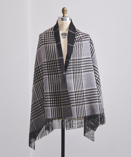 【最終値下げ】Joshua Ellis マフラー グレンチェック【未使用】 週末迄値下】Joshua Ellis（ジョシュアエリス）マフラーグレンチェック