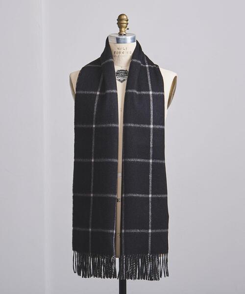 【最終値下げ】Joshua Ellis マフラー グレンチェック【未使用】 週末迄値下】Joshua Ellis（ジョシュアエリス）マフラーグレンチェック