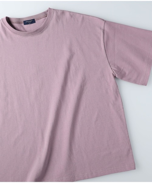 BACK NUMBER(バックナンバー)の「ヘビーな生地感【BACK NUMBER】スーパービッグシルエット無地Tシャツ(Tシャツ/カットソー・メンズ・ホワイト/ブラック/ベージュ/パープル/ネイビー/グレー/オリーブ/ピンク/ブルー/ケリー/ワイン/レンガ・S/L/M/XL)」の11枚目の写真