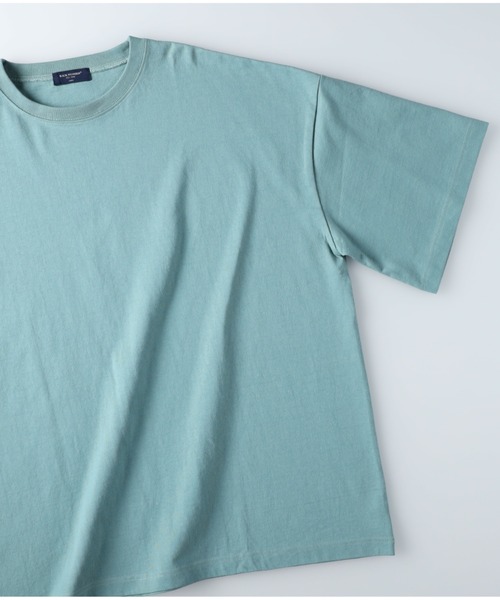 BACK NUMBER(バックナンバー)の「ヘビーな生地感【BACK NUMBER】スーパービッグシルエット無地Tシャツ(Tシャツ/カットソー・メンズ・ホワイト/ブラック/ベージュ/パープル/ネイビー/グレー/オリーブ/ピンク/ブルー/ケリー/ワイン/レンガ・S/L/M/XL)」の20枚目の写真