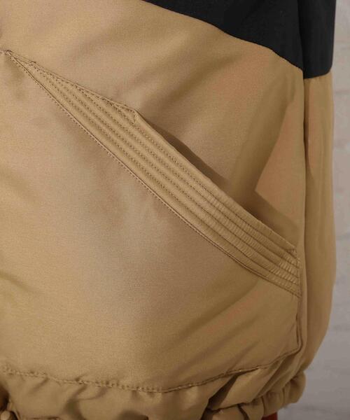 Cutie Blonde(キューティーブロンド)の「◆【撥水加工】中綿切替えブルゾン(ブルゾン・レディース・ブラック/ベージュ系その他2/ピンク系・03/02)」の21枚目の写真