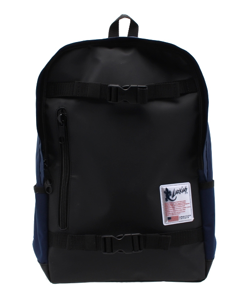 VENCEEXCHANGE（ヴァンスエクスチェンジ）の「LARKINSラーキンス　 ROUND BACKPACK                （バックパック/リュック・メンズ・ダークグリーン/ブラック/ホワイト/ネイビー・FREE）」の4枚目の写真