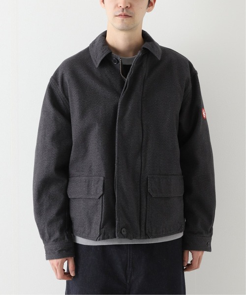 C.E(シーイー)の「【C.E / シーイー】ASH SHORT ZIP JACKET(ブルゾン・メンズ・ブラック・MEDIUM/LARGE)」の1枚目の写真