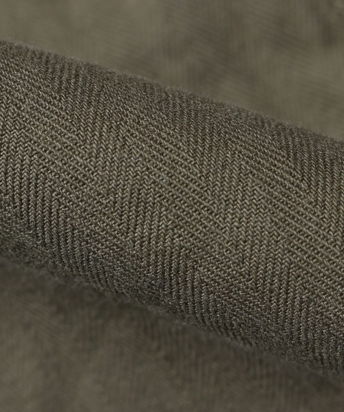 FIVE BROTHER(ファイブブラザー)の「FIVE BROTHER/ファイブブラザー HERRINGBONE ZIP WORK JACKET ジップジャケット ヘリンボーン ブルゾン(ブルゾン・メンズ・オリーブ/ホワイト・L/M)」の5枚目の写真