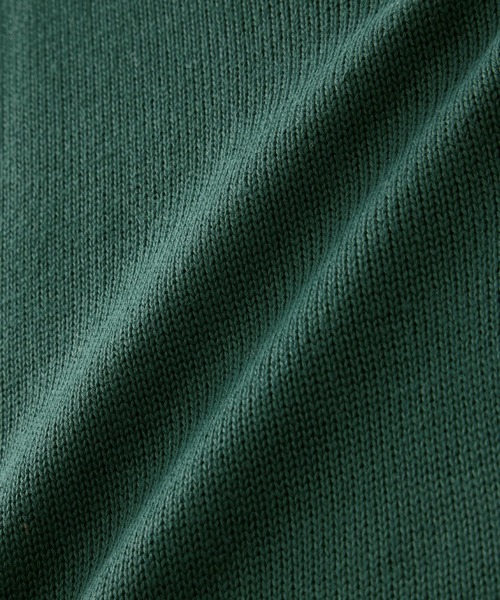 Kappa（カッパ）の「Kappa / カッパ 別注 ロゴ刺繍 ダメージニットルーズカーディガン（カーディガン/ボレロ・メンズ・ブラック/ダークグリーン/パープル/イエロー/ブルー/チャコール・M/L）」の17枚目の写真