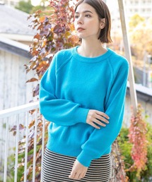 niko and... | POPCOLORラグランプルオーバー(ニット/セーター)