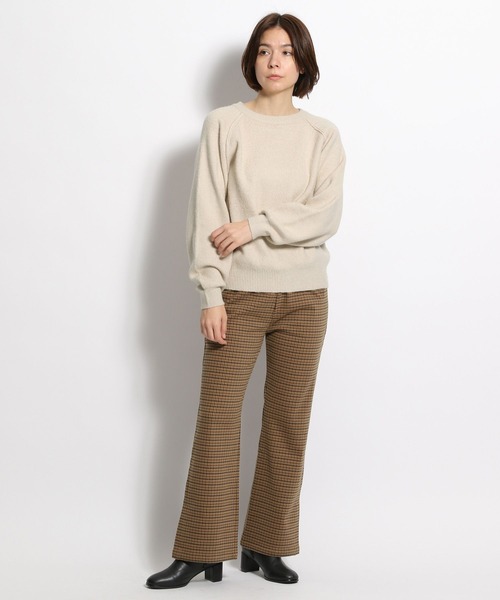 niko and...（ニコアンド）の「POPCOLORラグランプルオーバー（ニット/セーター・レディース・オレンジ/ブルー/グリーン/アイボリー・MEDIUM/LARGE）」の5枚目の写真