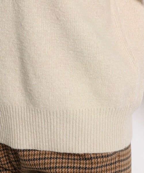 niko and...（ニコアンド）の「POPCOLORラグランプルオーバー（ニット/セーター・レディース・オレンジ/ブルー/グリーン/アイボリー・MEDIUM/LARGE）」の15枚目の写真