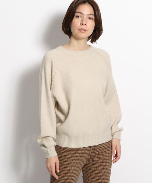 niko and...（ニコアンド）の「POPCOLORラグランプルオーバー（ニット/セーター・レディース・オレンジ/ブルー/グリーン/アイボリー・MEDIUM/LARGE）」の21枚目の写真