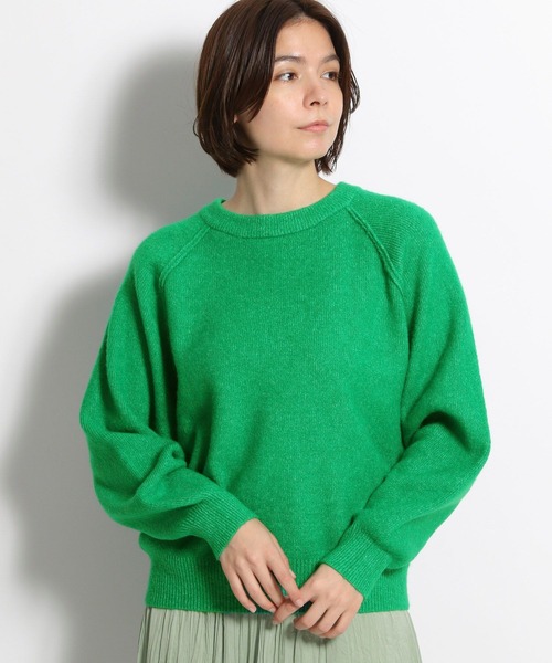 niko and...（ニコアンド）の「POPCOLORラグランプルオーバー（ニット/セーター・レディース・オレンジ/ブルー/グリーン/アイボリー・MEDIUM/LARGE）」の22枚目の写真