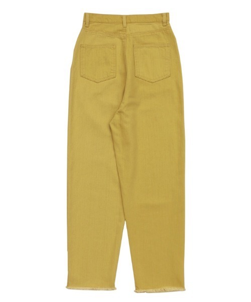セール】カラーツイルテーパードパンツ（デニムパンツ）｜select MOCA