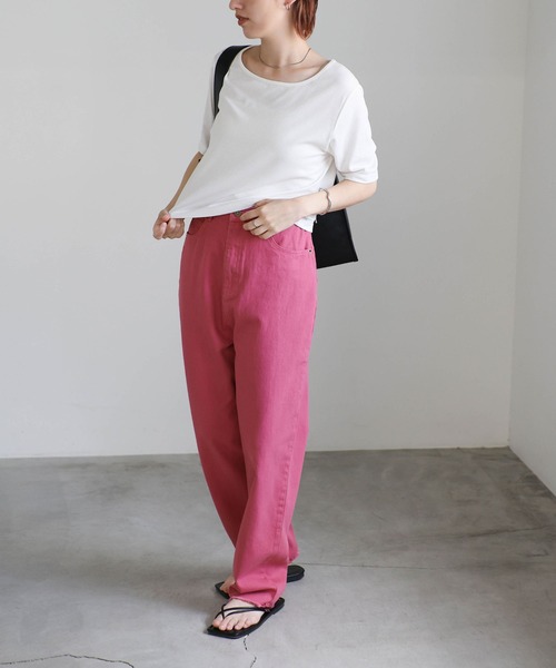 Mocha様 カラーツイルテーパードパンツ【SALE】 – SELECT MOCA