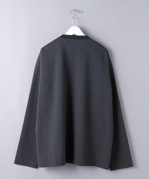 UNITED ARROWS（ユナイテッドアローズ）の「＜UNITED ARROWS＞ ポンチ ロングスリーブ Tシャツ（Tシャツ/カットソー・メンズ・ホワイト/ダークグレー/ライトグレー・XL/S/L/M）」の7枚目の写真