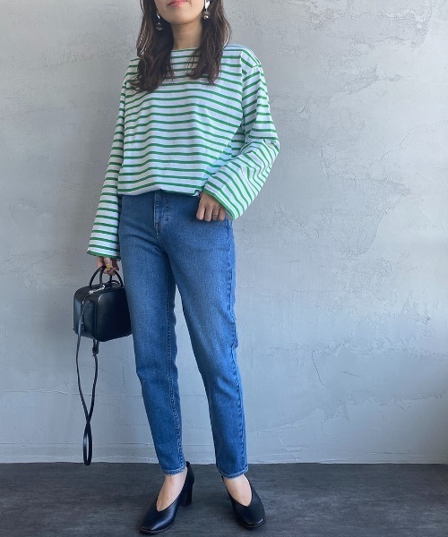 RED CARD TOKYO（レッドカード）の「[RED CARD/レッドカード] CAROL ハイウエスト スリムストレートデニム（デニムパンツ・レディース・インディゴブルー・22/23/24/25）」の10枚目の写真