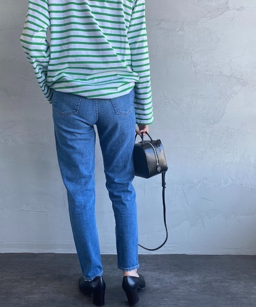 RED CARD TOKYO（レッドカード）の「[RED CARD/レッドカード] CAROL ハイウエスト スリムストレートデニム（デニムパンツ・レディース・インディゴブルー・22/23/24/25）」の13枚目の写真