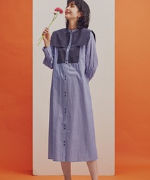 N.（N. Natural Beauty Basic） | ◆配色ビックカラーワンピース(ワンピース)