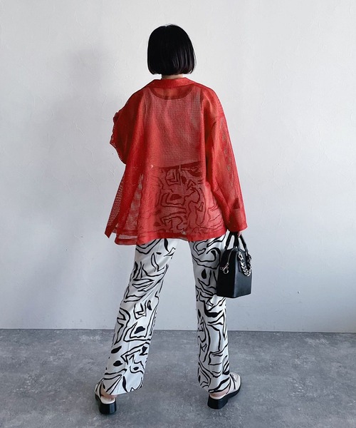 PAGEBOY（ページボーイ）の「シアーメッシュジャケット（テーラード