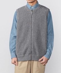 crepuscule | crepuscule | 鹿の子ジップベスト MEN(ベスト)