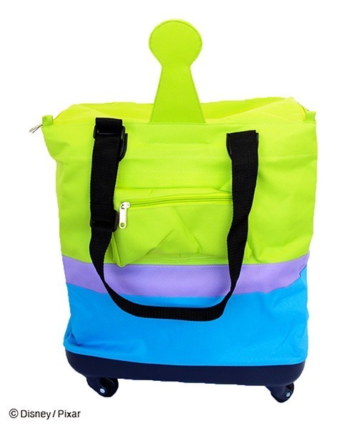 entre square（アントレスクエアー）の「Pixar Collection/キャリーバック エイリアン（スーツケース/キャリーバッグ・レディース・グリーン・ONE SIZE）」の3枚目の写真
