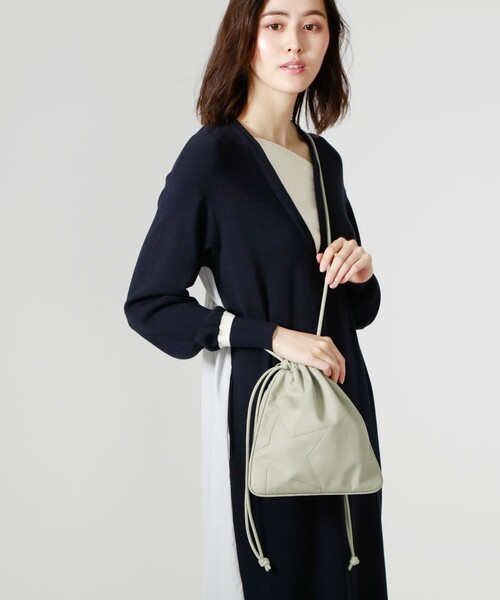 CAST:（キャストコロン）の「フェイクレザースターサコッシュ（ハンドバッグ・レディース・ブラック/シルバー/グリーン・FREE）」の13枚目の写真