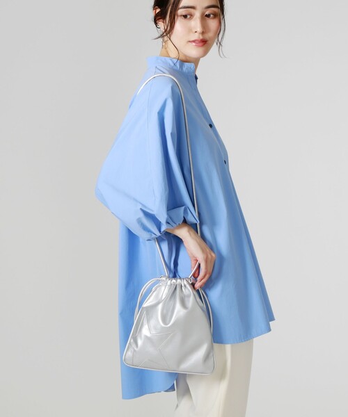 CAST:（キャストコロン）の「フェイクレザースターサコッシュ（ハンドバッグ・レディース・ブラック/シルバー/グリーン・FREE）」の11枚目の写真