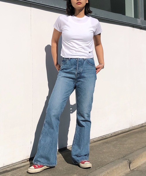 HOLIDAY(ホリデイ)の「HOLIDAY BASIC T-SHIRT (HOLIDAY) ホリデイベーシックTシャツ (ホリデイ)(Tシャツ/カットソー・レディース・ホワイト・XL/XS)」の9枚目の写真