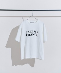 prose verse | フロッキープリントレタリングロゴTシャツ(Tシャツ/カットソー)
