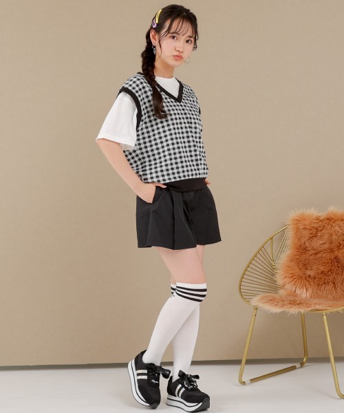 PINKHUNT プリーツキュロットパンツ 6768K（その他パンツ）｜PINKHUNT