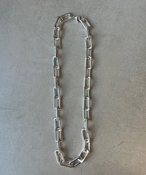 DouDou（ドゥドゥ）の「スクエアチェーンネックレス（ネックレス・レディース・シルバー/ゴールド・FREE）」の9枚目の写真