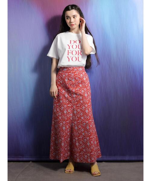 Sugar spoon(シュガースプーン)の「■SS LIBERTYptダンジョスカイ スカート(スカート・レディース・レッド/イエロー・FREE)」の13枚目の写真